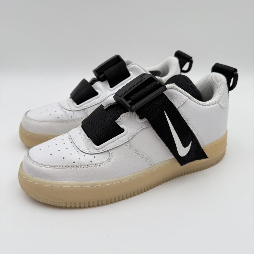 Nike Force 1 Utility Orca Sneakers Size 7Y Women 8.5 Glow In The Dark AV7593-100